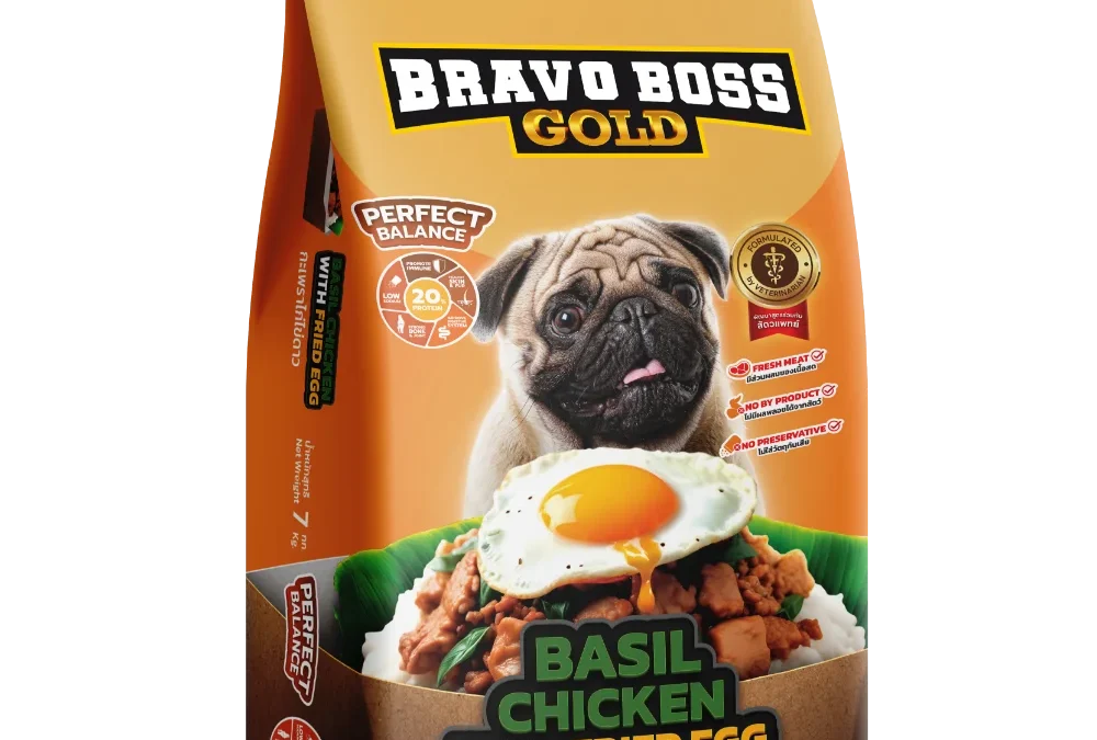 BRAVO BOSS GOLD BASIL CHICKEN WITH FRIED EGG FLAVOUR